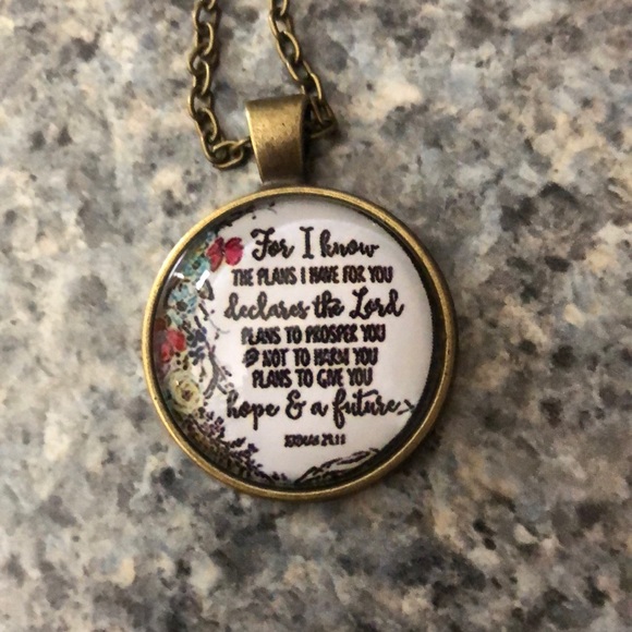 Bible verse necklace - Picture 2 of 5